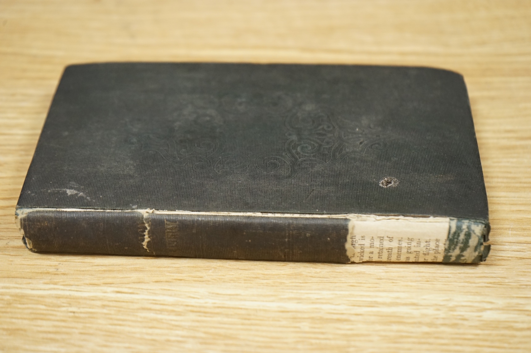 [Clarke, Lewis] - Interesting Memoirs and Documents relating to American Slavery, and the Glorious Struggle now making for Complete Emancipation. original blind decorated cloth, sm. 8vo. Chapman, Brothers, 1846